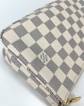 Load image into Gallery viewer, Louis Vuitton pochette accessories in damier azur canvas