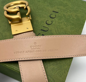 Gucci GG marmont unisex reversible belt