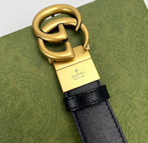 Gucci GG marmont unisex reversible belt