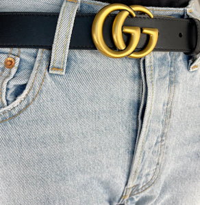 Gucci GG marmont unisex reversible belt