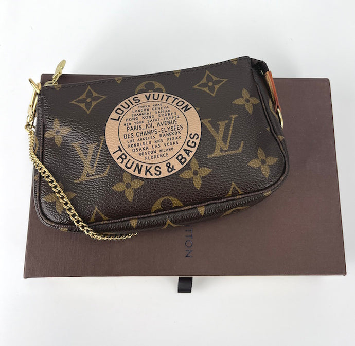 Louis Vuitton mini pochette trunks&bags