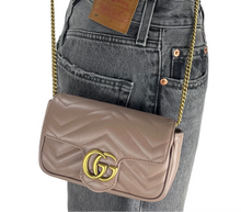 Load image into Gallery viewer, Gucci GG Marmont Super Mini Bag