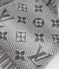 Load image into Gallery viewer, Louis Vuitton logomania scarf in pearl