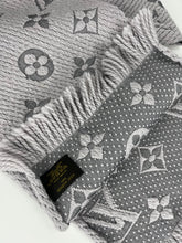 Load image into Gallery viewer, Louis Vuitton logomania scarf in pearl