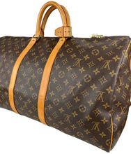 Load image into Gallery viewer, Louis Vuitton keepall bandouliere 55 in monogram