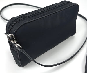 Prada saffiano re-nylon crossbody bag