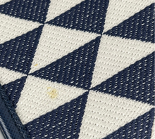 Load image into Gallery viewer, Prada Symbole jacquard tote navy/ white