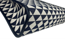 Load image into Gallery viewer, Prada Symbole jacquard tote navy/ white