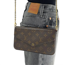 Load image into Gallery viewer, Louis Vuitton pochette felicie in monogram canvas