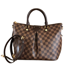 Load image into Gallery viewer, Louis Vuitton Siena MM in damier ebene