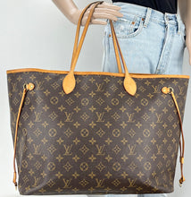 Load image into Gallery viewer, Louis Vuitton neverfull GM in monogram