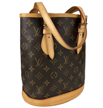 Load image into Gallery viewer, Louis Vuitton petit bucket bag in monogram