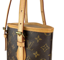 Load image into Gallery viewer, Louis Vuitton petit bucket bag in monogram