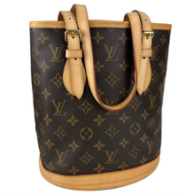 Load image into Gallery viewer, Louis Vuitton petit bucket bag in monogram