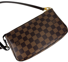 Load image into Gallery viewer, Louis Vuitton pochette accessories in damier ebene canvas