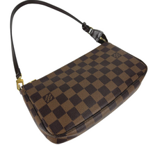 Load image into Gallery viewer, Louis Vuitton pochette accessories in damier ebene canvas