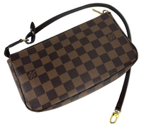 Load image into Gallery viewer, Louis Vuitton pochette accessories in damier ebene canvas