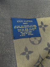 Load image into Gallery viewer, Louis Vuitton monogram shine shawl brown/gold