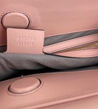 Load image into Gallery viewer, Gucci leather Nymphaea Bamboo Top Handle Bag