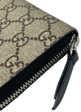 Load image into Gallery viewer, Gucci bee supreme zip around wallet