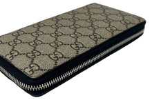 Load image into Gallery viewer, Gucci bee supreme zip around wallet