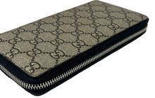 Load image into Gallery viewer, Gucci bee supreme zip around wallet