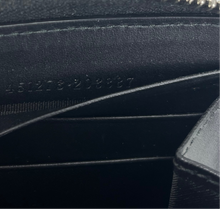 Load image into Gallery viewer, Gucci bee supreme zip around wallet