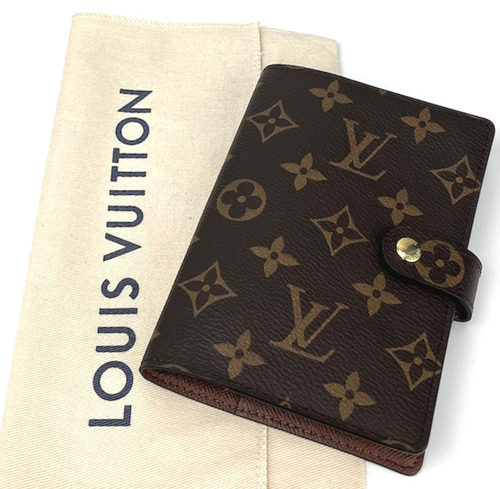 Louis Vuitton small ring agenda cover in monogram – Lady Clara's