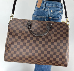 Louis Vuitton Speedy 35 bandouliere in damier