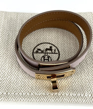 Load image into Gallery viewer, Hermes mini kelly double tour bracelet