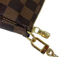 Load image into Gallery viewer, Louis Vuitton mini pochette in damier ebene