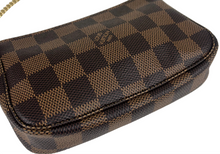 Load image into Gallery viewer, Louis Vuitton mini pochette in damier ebene