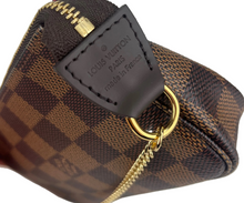 Load image into Gallery viewer, Louis Vuitton mini pochette in damier ebene