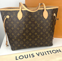 Load image into Gallery viewer, Louis Vuitton neverfull MM in monogram