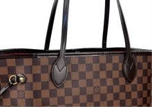 Load image into Gallery viewer, Louis Vuitton neverfull MM damier