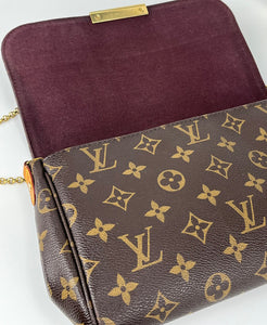 Louis Vuitton favorite MM monogram