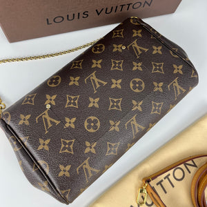 Louis Vuitton favorite MM monogram