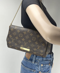 Louis Vuitton favorite MM monogram