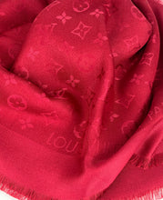 Load image into Gallery viewer, Louis Vuitton monogram shawl red