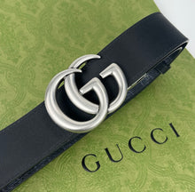 Load image into Gallery viewer, Gucci GG marmont unisex reversible belt supreme canvas