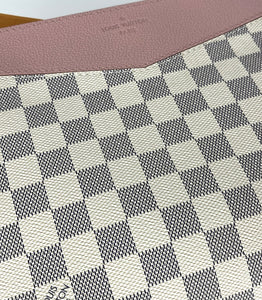 Louis Vuitton daily pouch in damier azur canvas