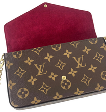 Load image into Gallery viewer, Louis Vuitton pochette felicie in monogram canvas