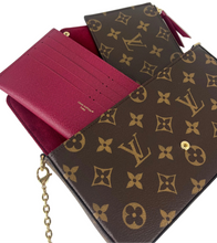 Load image into Gallery viewer, Louis Vuitton pochette felicie in monogram canvas