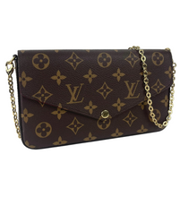 Load image into Gallery viewer, Louis Vuitton pochette felicie in monogram canvas