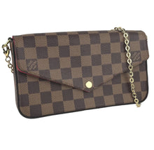 Load image into Gallery viewer, Louis Vuitton pochette felicie in damier ebene
