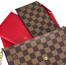 Load image into Gallery viewer, Louis Vuitton pochette felicie in damier ebene