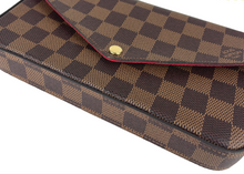 Load image into Gallery viewer, Louis Vuitton pochette felicie in damier ebene