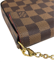 Load image into Gallery viewer, Louis Vuitton pochette felicie in damier ebene