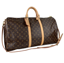Load image into Gallery viewer, Louis Vuitton keepall bandouliere 55 in monogram