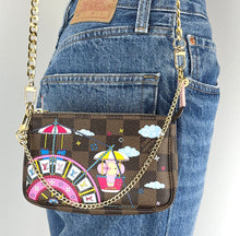 Load image into Gallery viewer, Louis Vuitton Vivienne holiday mini pochette